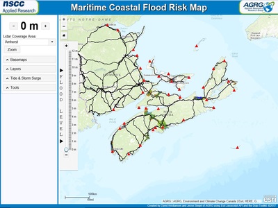 Flood risk map link